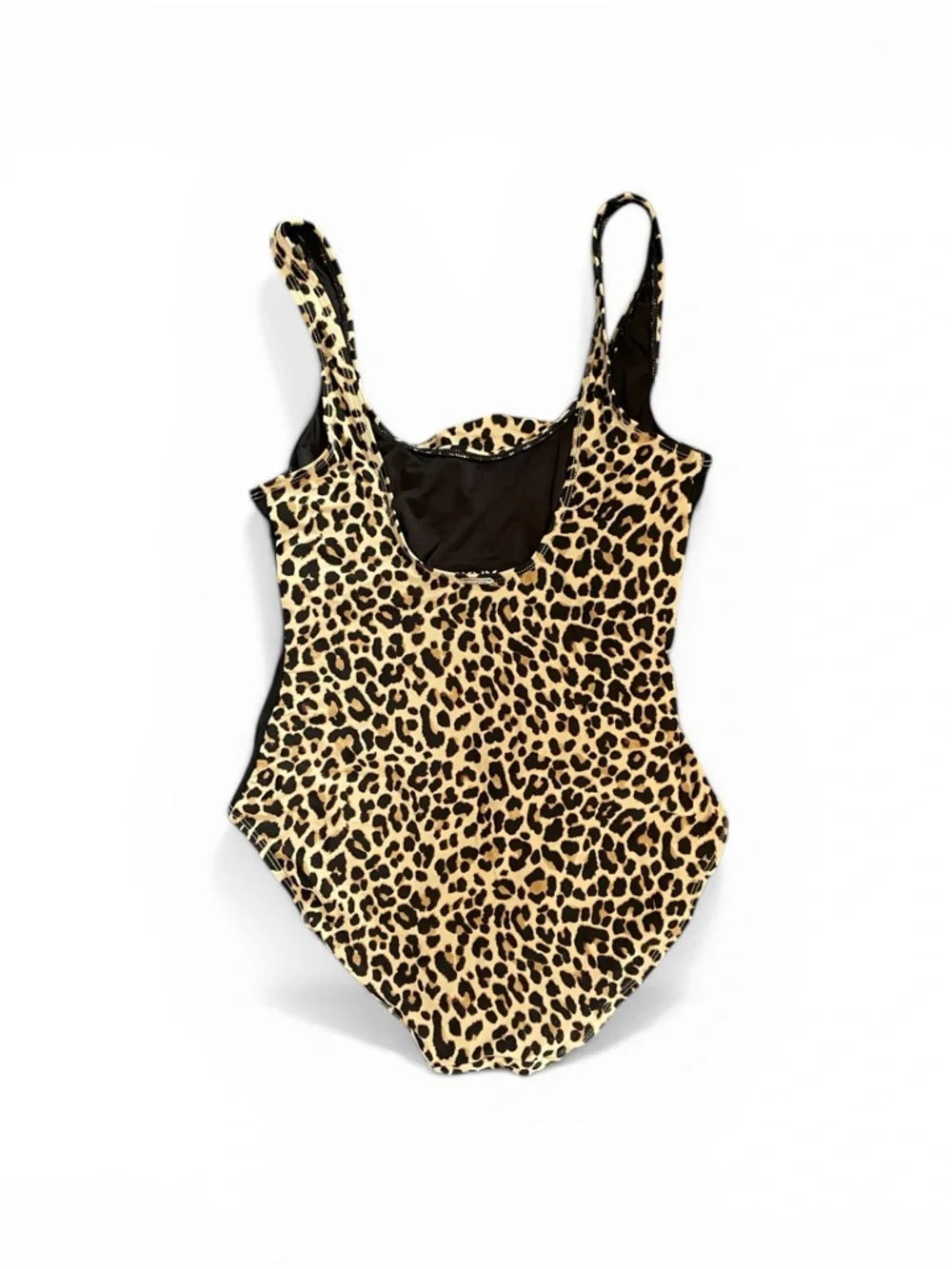 #138, DKNY Leopard Print One-Piece Swimsuit, size 10 - Picture 4 of 6